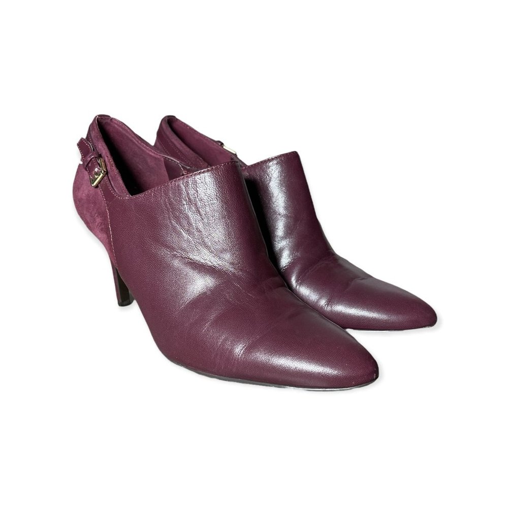 Ralph Lauren Leather Pablo Ankle Bootie